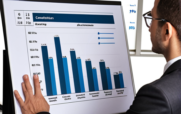 ** Confident job candidate presenting quantified achievements (e.g., charts showing cost reduction or efficiency gains) during a salary negotiation meeting. Focus on professionalism and data-driven arguments.
**